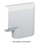 Dado trunking accessories - Flat bend cover