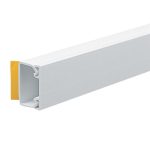 White PVC trunking (3M lengths) - 25x16mm self adhesive