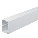 White PVC trunking (3M lengths) - 75x50mm