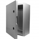 500x350x195mm IP65 enclosure with hinged lid