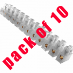 30A nylon connector strip (10 pack)